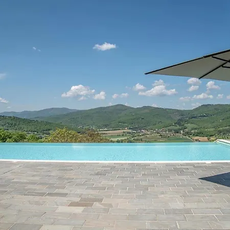 Heated Infinity Pool - Restored & Views Lisciano Niccone